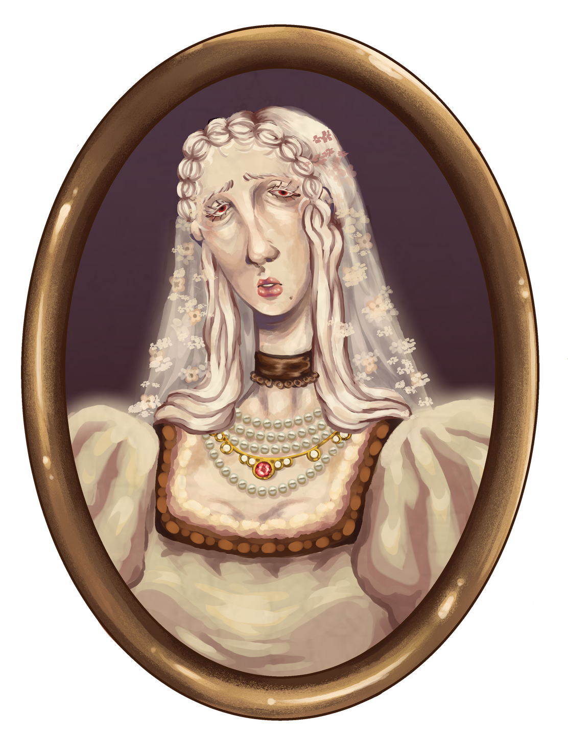 "Eileen's Wedding Portrait"