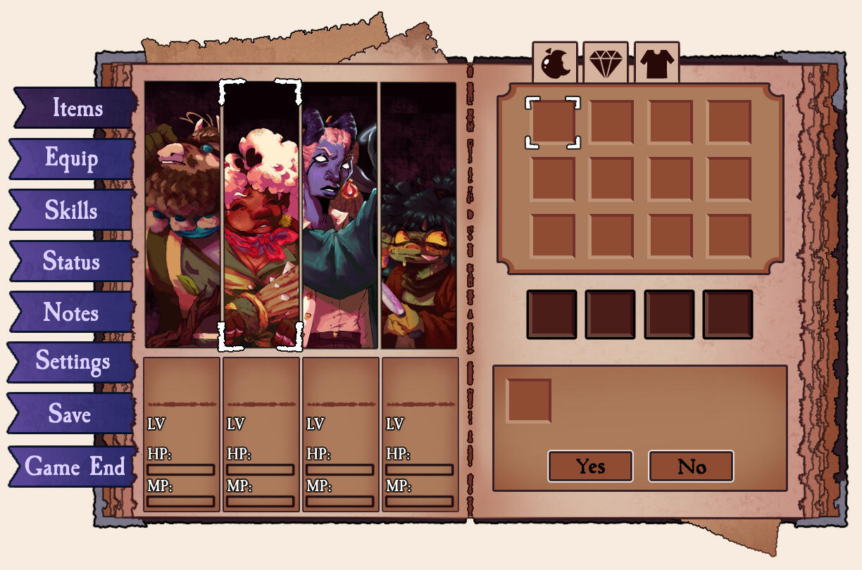 Menu Screen UI Menu Screen UI