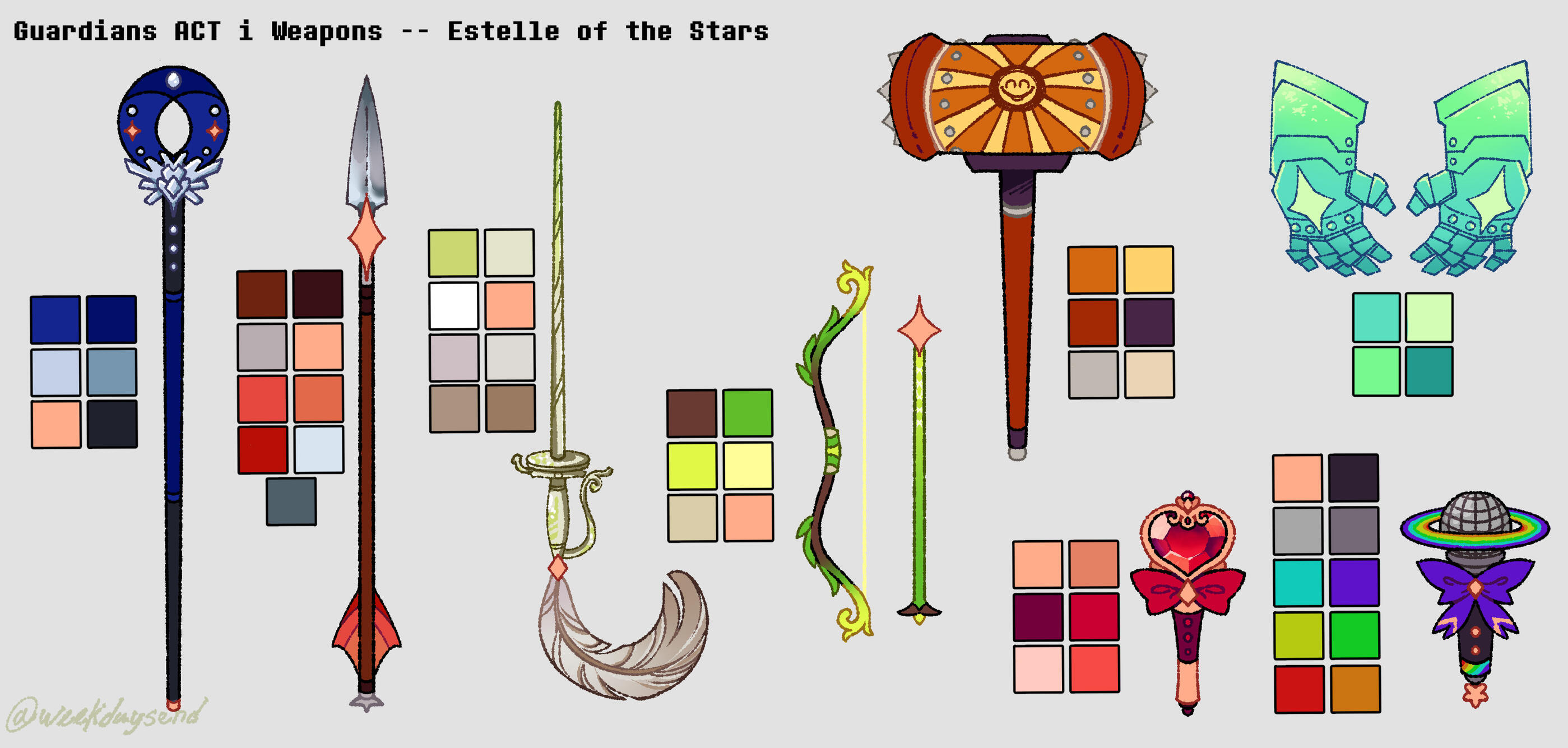 EotS Weapons Line-Up