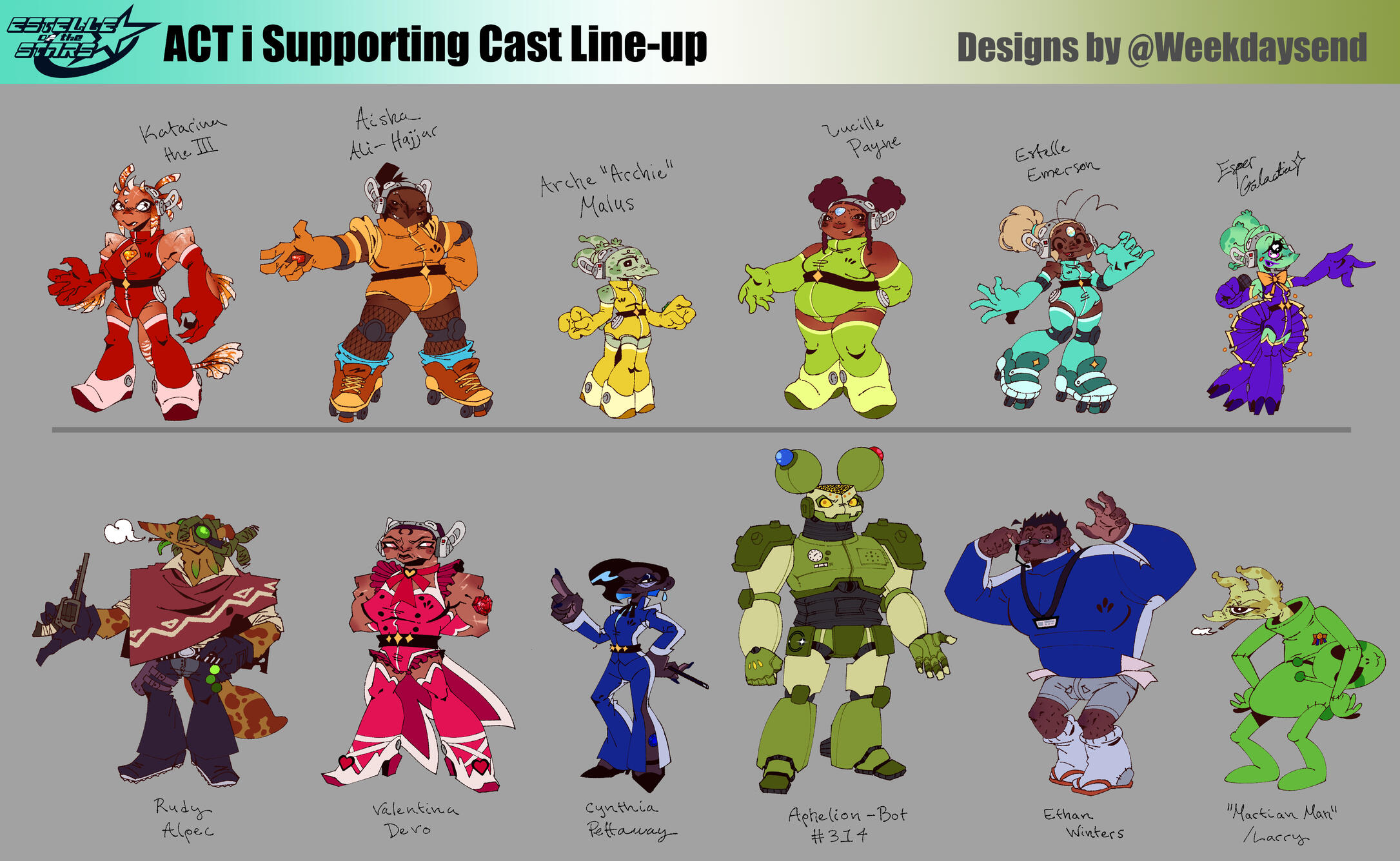 EotS Supporting Cast Line-Up
