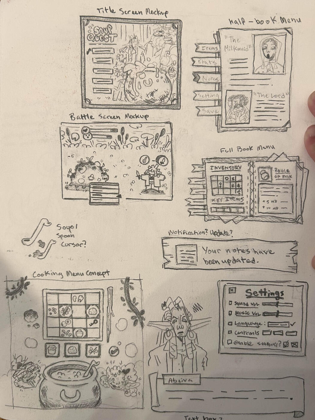 UI concept work UI concept work